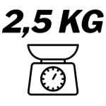 2500g