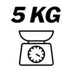 5000g
