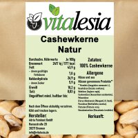 5kg Cashewkerne naturbelassen ganz