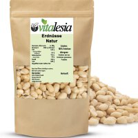 Erdnüsse naturbelassen ganz blanchiert