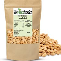 Erdnüsse geröstet ganz blanchiert ungesalzen