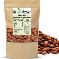 Mandeln geröstet und gesalzen