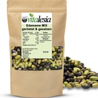 Edamame Mix grüne und schwarze Sojabohnen...