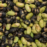 Edamame Mix grüne und schwarze Sojabohnen geröstet leicht gesalzen