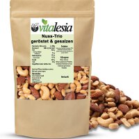 Salziges-Nuss-Trio geröstet gesalzen