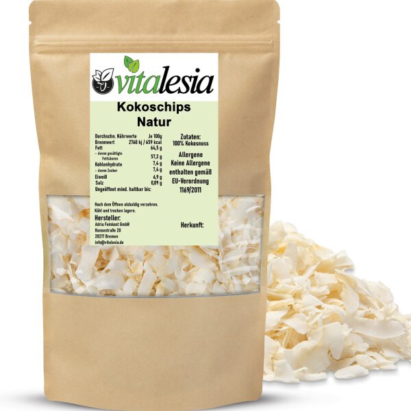 Kokoschips naturbelassen