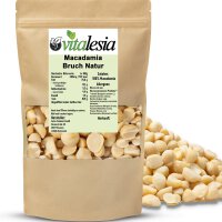 Macadamia Bruch Naturbelassen große Stücke