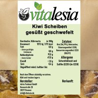 Kiwischeiben getrocknet gesüßt geschwefelt