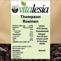 Thompson Rosinen getrocknet naturbelassen