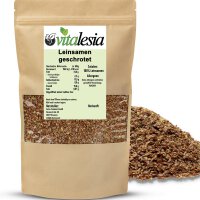 Leinsamen geschrotet naturbelassen