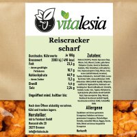 Reiscracker scharf knusprig