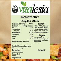 Reiscracker Rigato Mix salzig würzig
