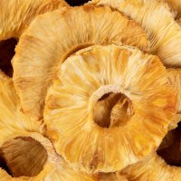 Ananasringe getrocknet naturbelassen