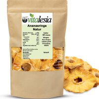 500g Ananasringe getrocknet naturbelassen