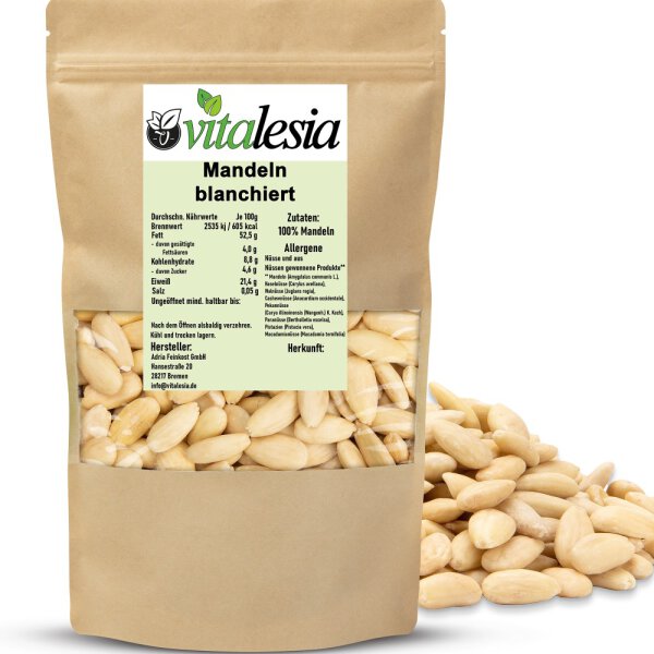 5kg Mandeln blanchiert ganz
