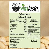 5kg Mandeln blanchiert ganz