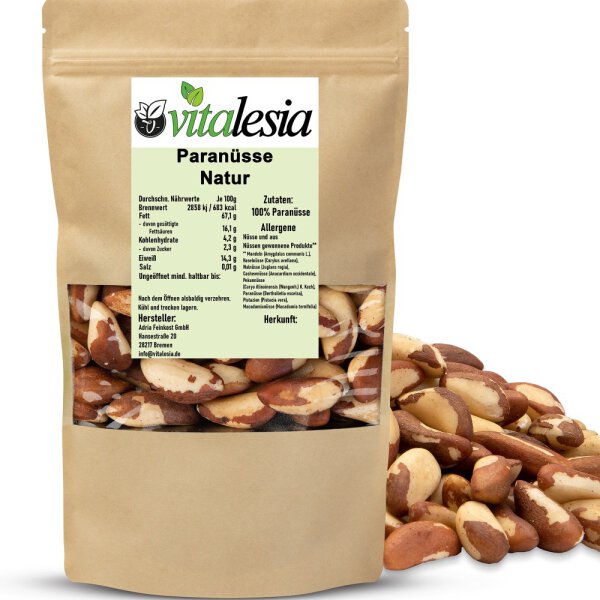 5kg Paranüsse naturbelassen ganz