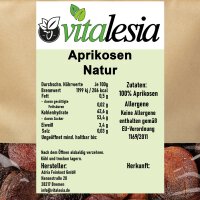 5kg Aprikosen getrocknet ungeschwefelt naturbelassen