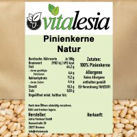 Pinienkerne geschält roh naturbelassen