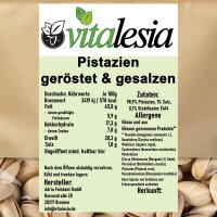 1kg Pistazien geröstet und gesalzen in Schale