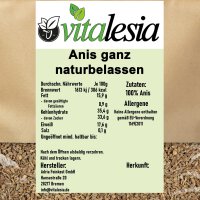 1kg Anis ganz naturbelassen