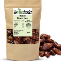 1kg Datteln Deglet Nour naturbelassen entsteint