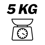 5000g